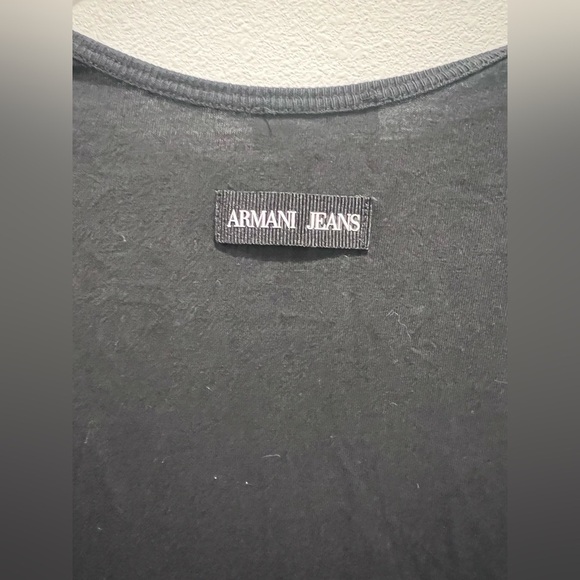 Women’s Sz SMALL Armani Jeans Women's Black Dress - Picture 5 of 6